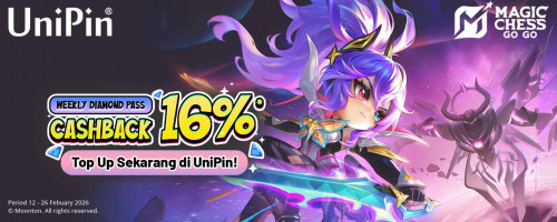 Weekly Diamond Pass Cashback 16%!